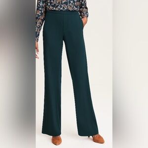 J. Jill Wearever Double-Face Jersey-Knit Trousers